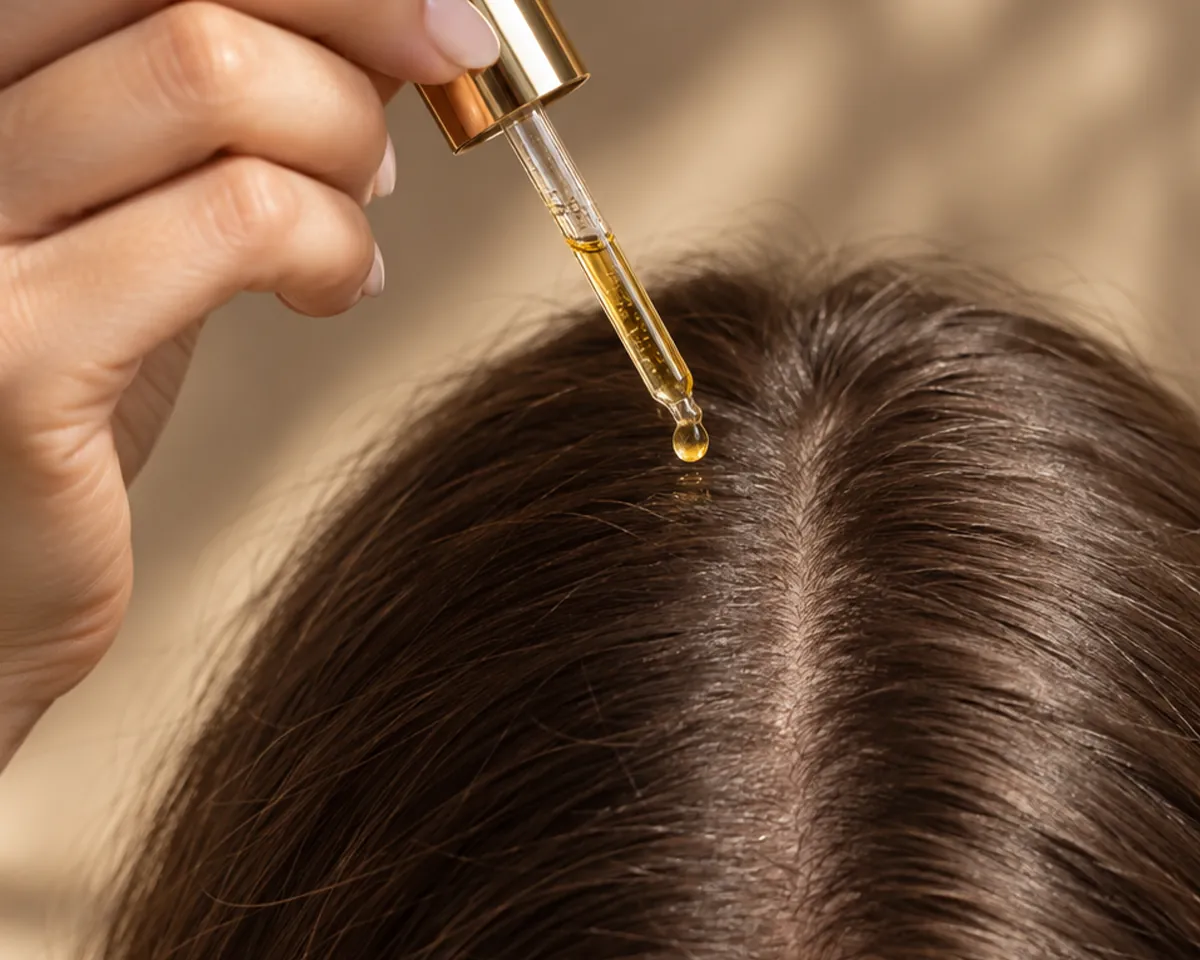 Applying Folixir directly to the scalp