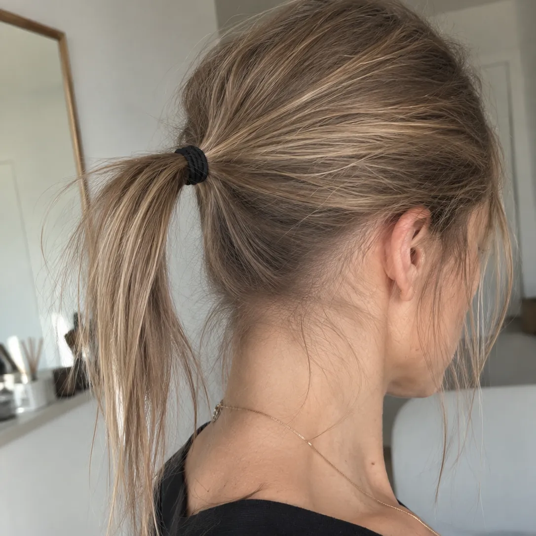 Thinner ponytail