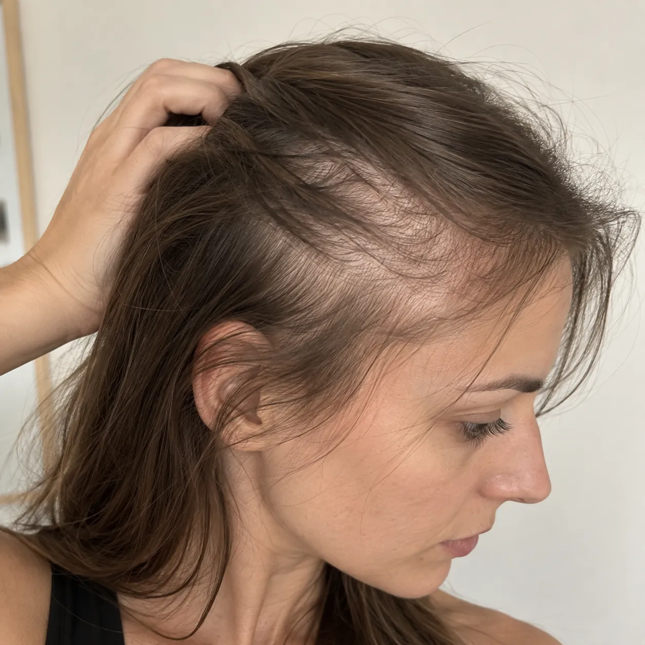 More visible scalp