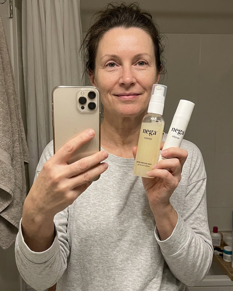 Woman 50+ intimate care