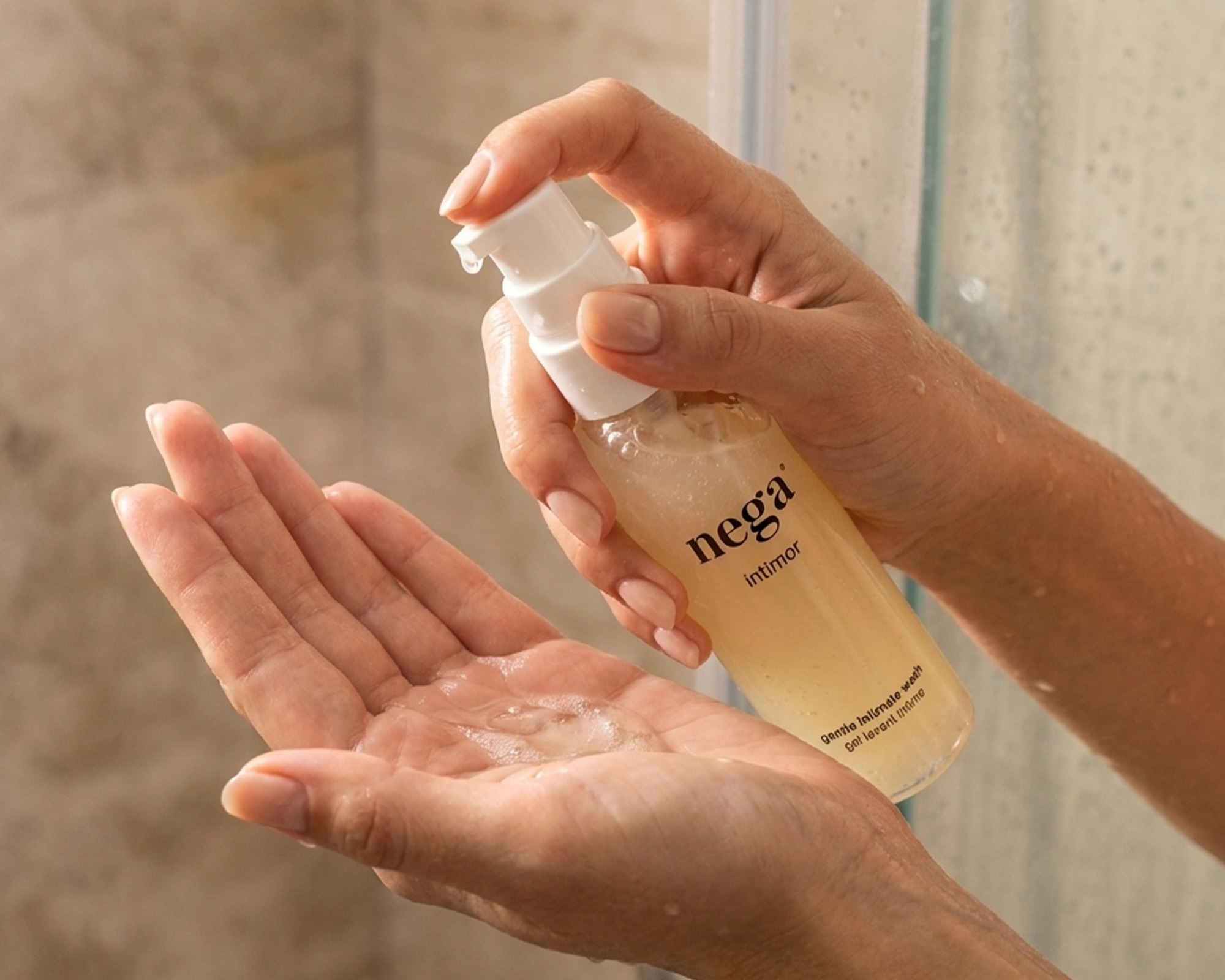 Cleansing step