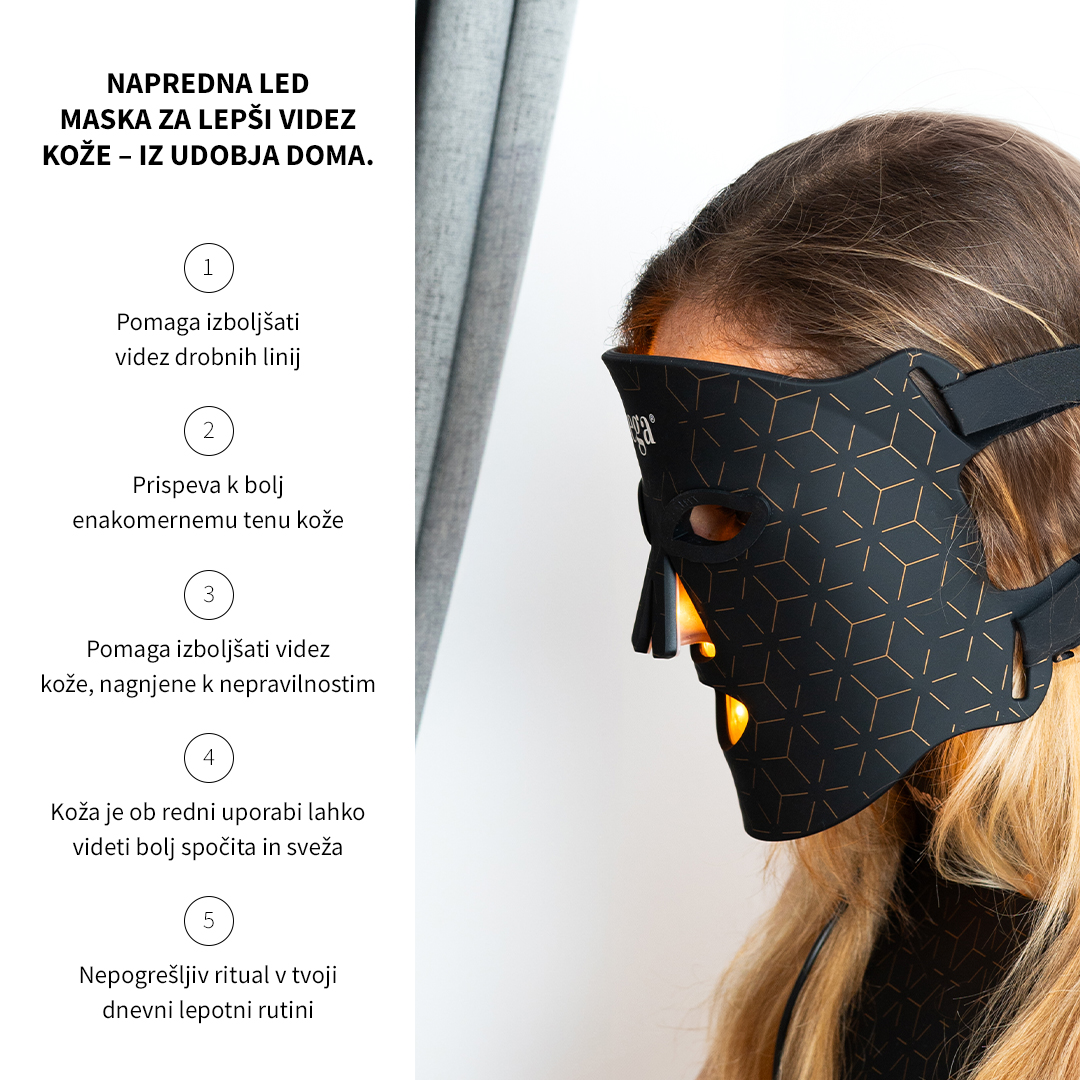 Benefits of LuxGlow LED mask